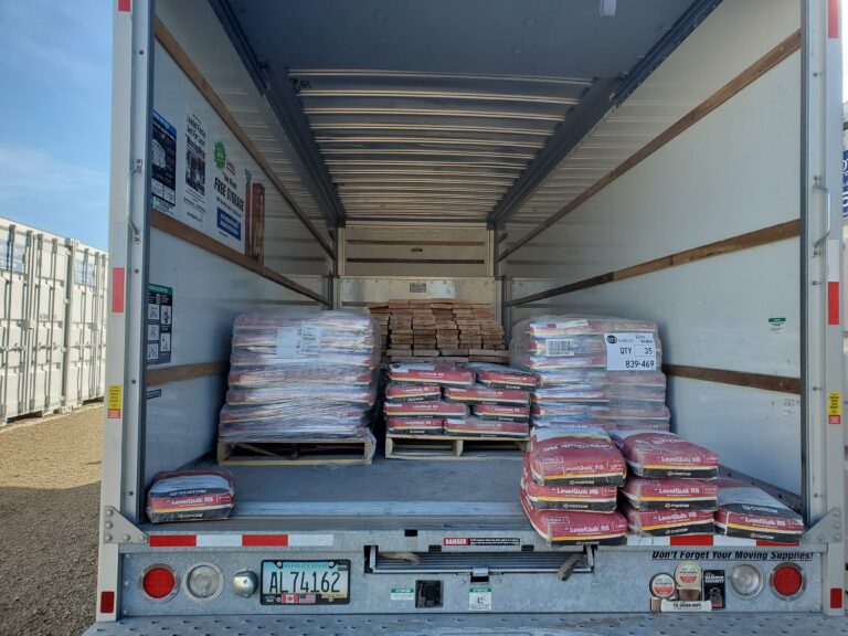 Days 43 & 44: Getting literally tons of building supplies